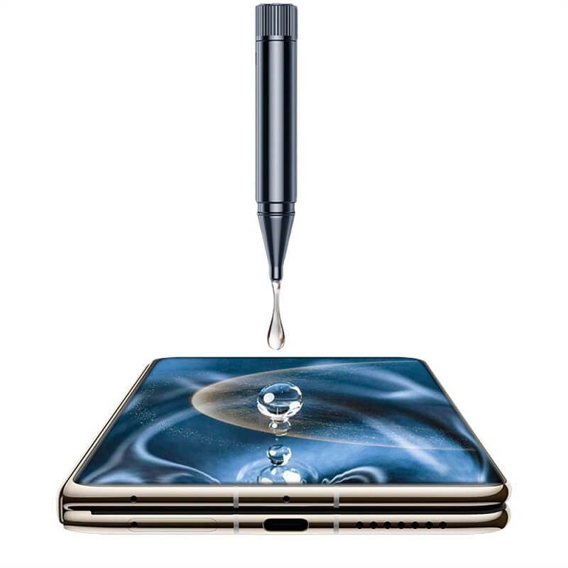 Стъклен Протектор с UV лепило за Huawei Mate X6, UV 3D Glass, Прозрачен (5)