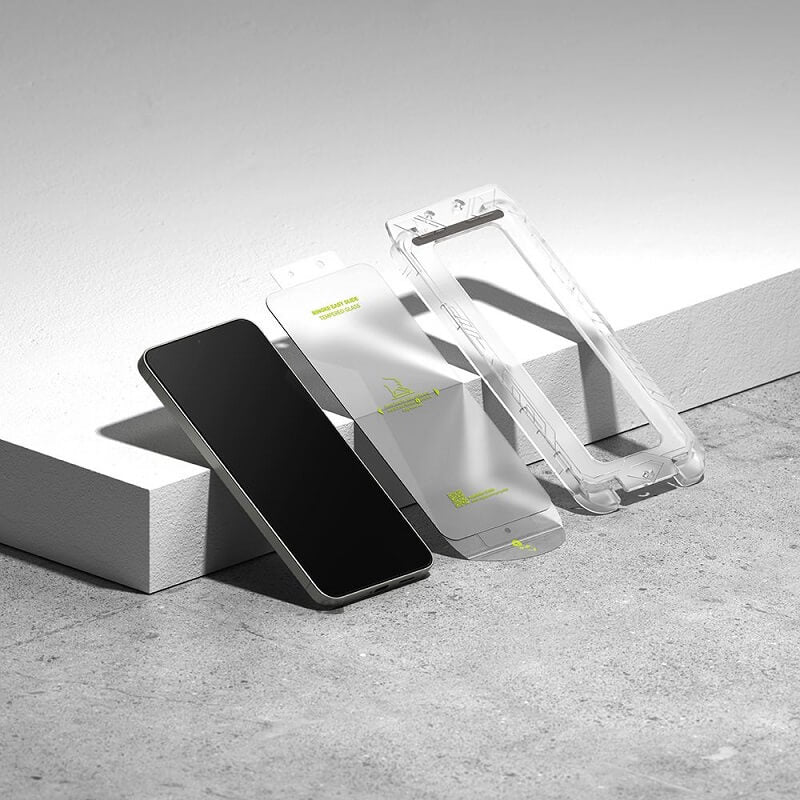 Стъклен Протектор за Samsung S25 Plus, Ringke Easy Slide Glass 2бр., Прозрачен (5)