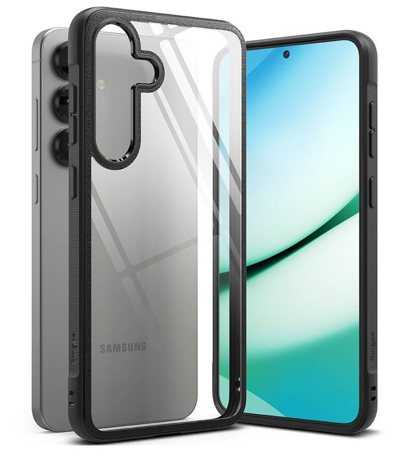 Противоударен Калъф за Samsung S25, Ringke Fusion Bold Case, Черен
