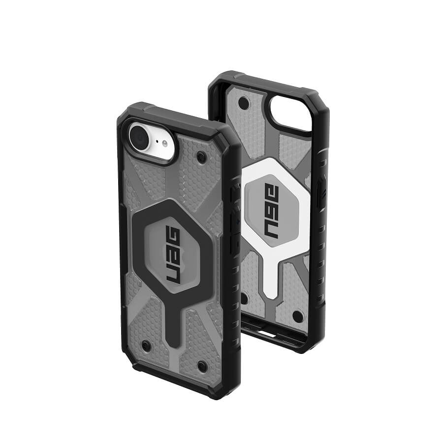 Magsafe Противоударен Калъф за iPhone 17e/ 16e, UAG Pathfinder Clear Case, Сив (9)