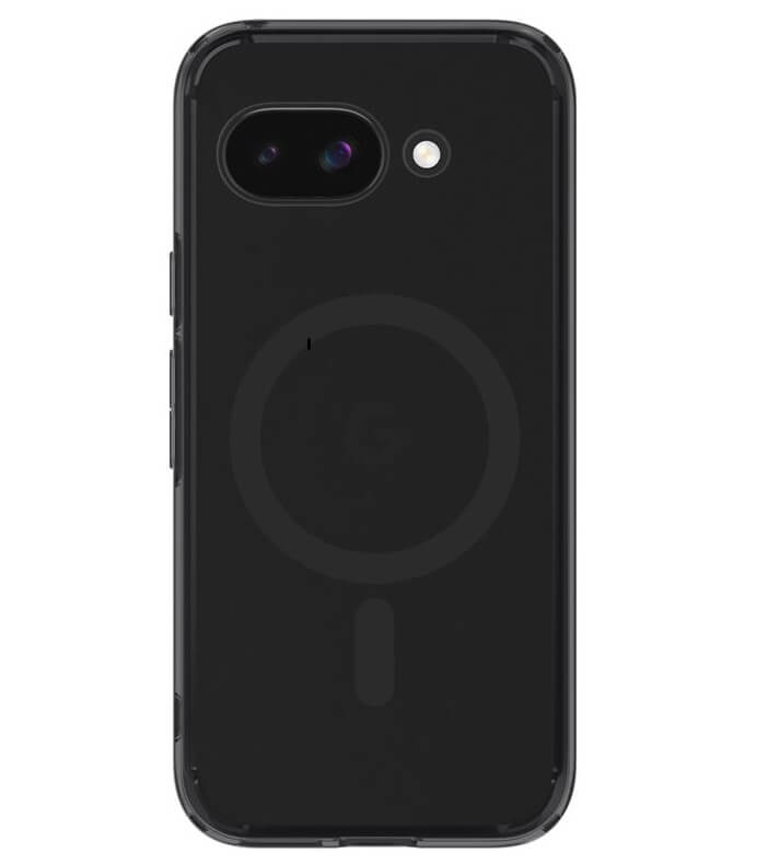 Magsafe Противоударен Калъф за Google Pixel 9A Spigen Ultra Hybrid Frost Case, Черен (2)