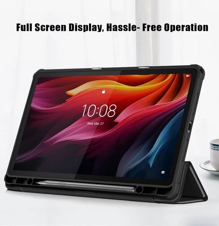 Калъф за Lenovo Tab K11 Plus 11.5", Rugged Hybrid Pen Case, Черен (6)