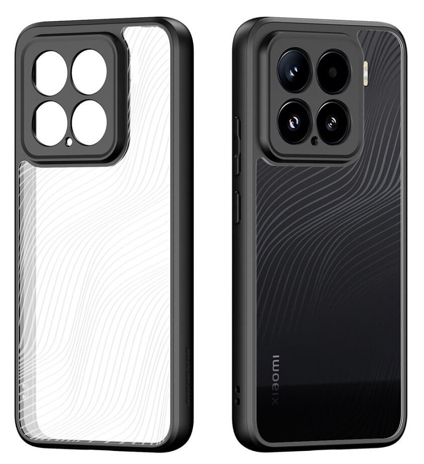 Елегантен Калъф за Xiaomi 15, Dux Ducis Aimo Case, Черен (2)
