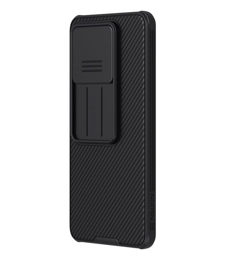 Калъф с Плъзгач за Камера за Xiaomi 14T Pro, Nillkin CamShield Pro Case, Черен (2)