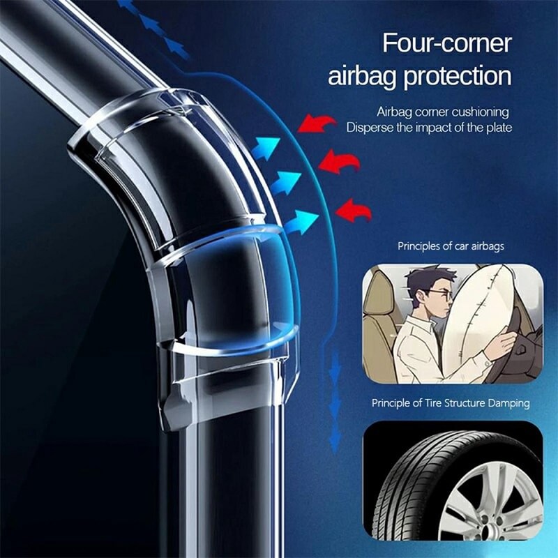 Противоударен Силиконов Калъф за Samsung A06, Anti-drop Case, Прозрачен (6)