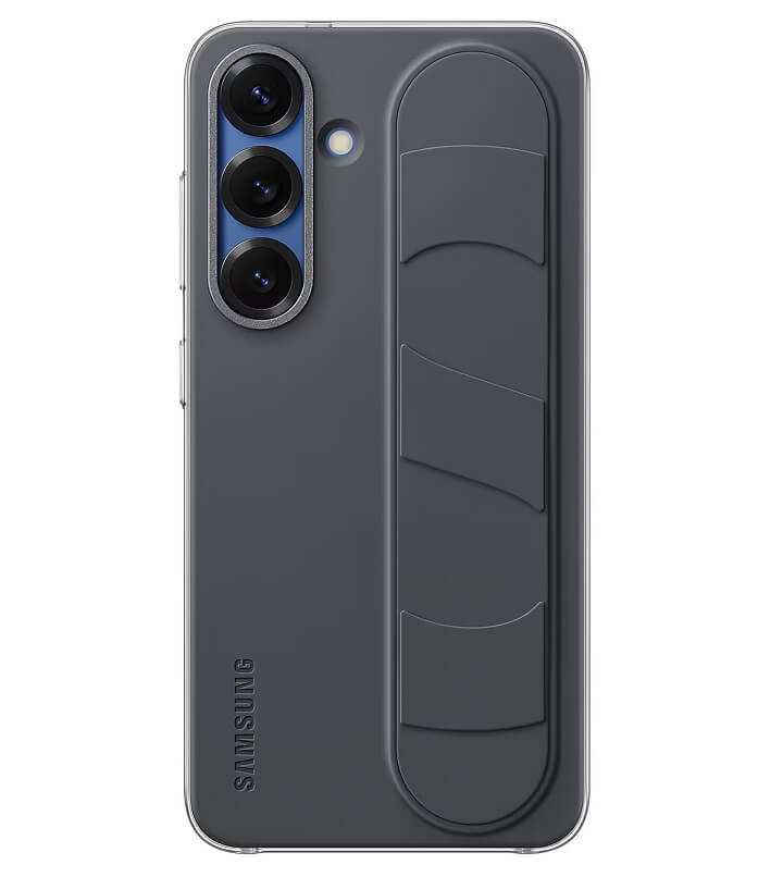 Оригинален Калъф с Държач за Samsung S25, Standing Strap Case EF-GS931CBEGWW, Черен