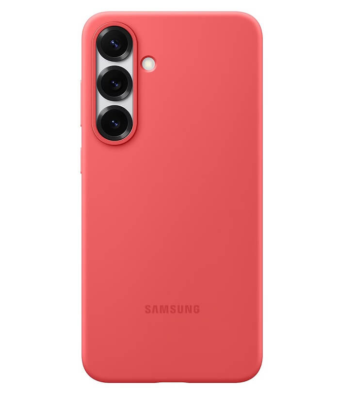 Оригинален Силиконов Калъф за Samsung S25 Plus, Silicone Case EF-PS936CREGWW, Червен