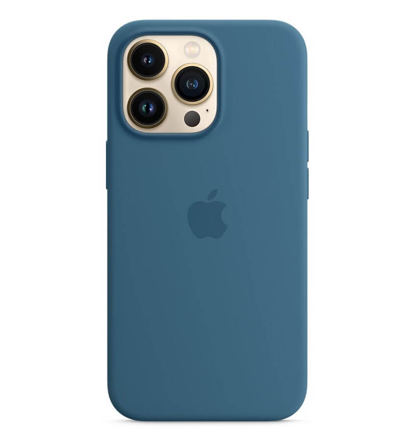 Оригинален Силиконов Калъф за iPhone 13 Pro, Silicone Magsafe Case MM2G3ZM/A, Син (3)