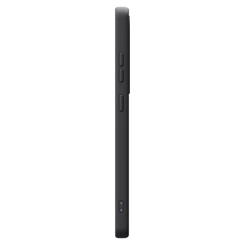 Magsafe Матов Калъф за Samsung S25 Ultra, Spigen Silicone Fit Case, Черен (5)