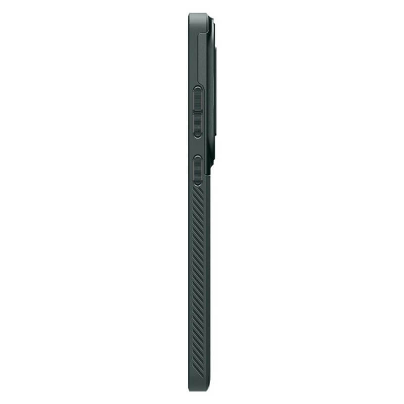 Калъф с Камерен Предпазител за Samsung S25 Ultra, Spigen Optik Armor Case, Зелен (4)