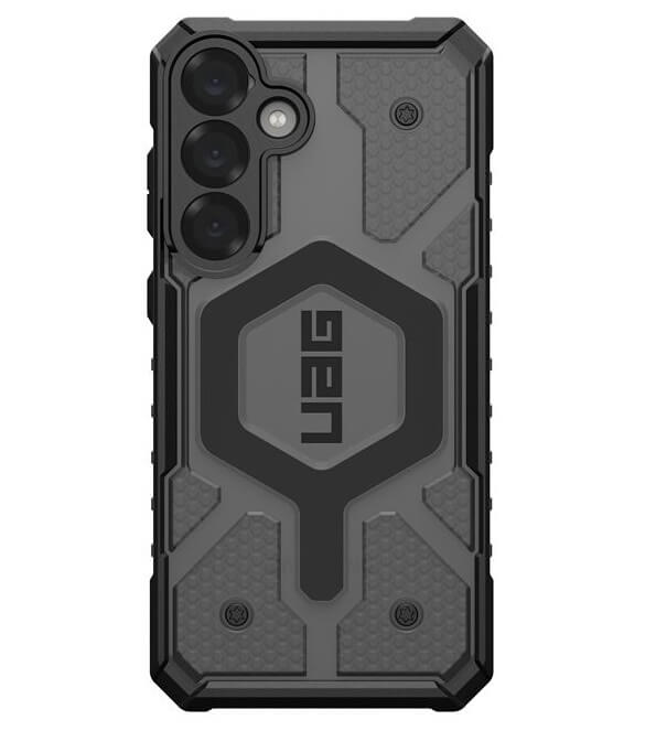 Magsafe Противоударен Калъф за Samsung S25 Plus, UAG Pathfinder Clear Case, Сив