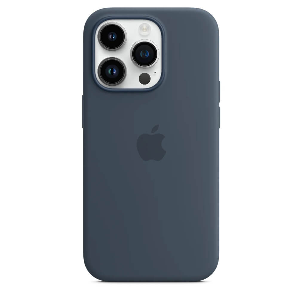 Оригинален Силиконов Калъф за iPhone 14 Pro, Silicone Magsafe Case MPTF3ZM/A, Син