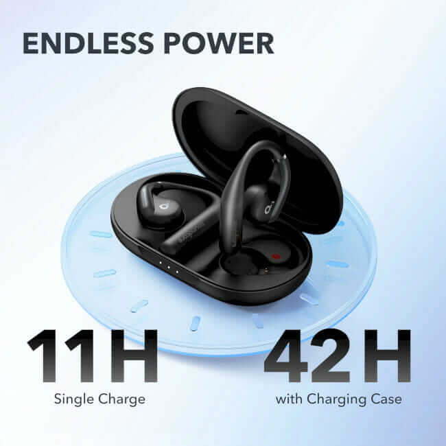 Безжични Слушалки, Anker Soundcore AeroFit A3872G11 Bluetooth, Черен (8)