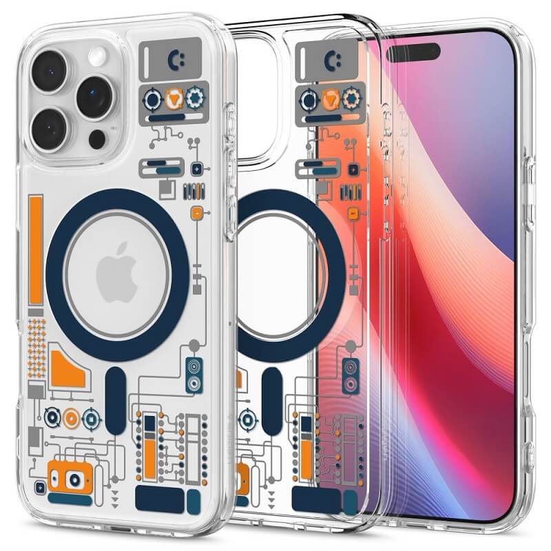 Magsafe Калъф за iPhone 16 Pro, Spigen Cyrill Ultra Hybrid Mag Case, Прозрачен (10)