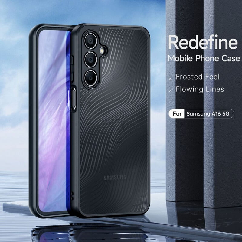Елегантен Калъф за Samsung A36, Dux Ducis Aimo Case, Черен (3)