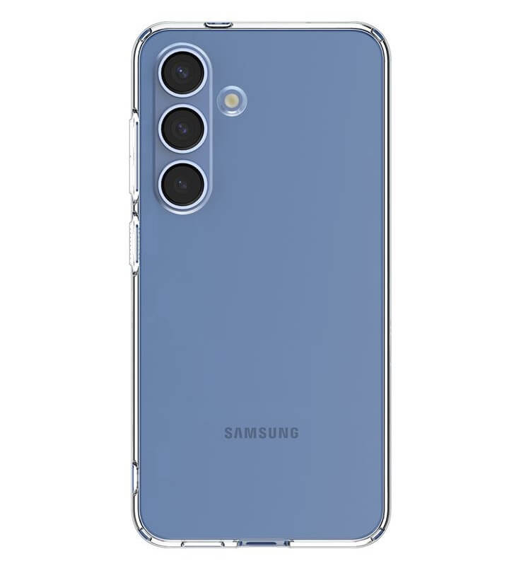 Силиконов Калъф за Samsung S25 Plus, Spigen Liquid Crystal Case, Прозрачен (2)