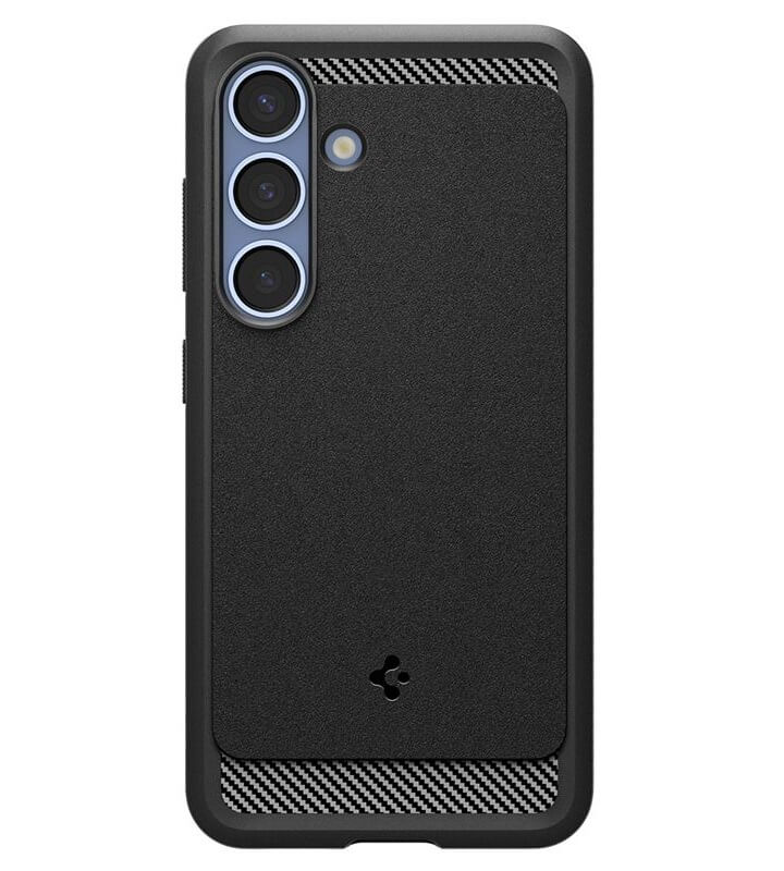 Magsafe Противоударен Калъф за Samsung S25 Plus, Spigen Rugged Armor Case, Черен (2)