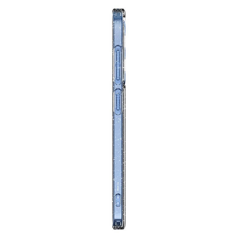 Блестящ Калъф за Samsung S25 Plus, Spigen Liquid Crystal Glitter Quartz Case, Прозрачен (4)