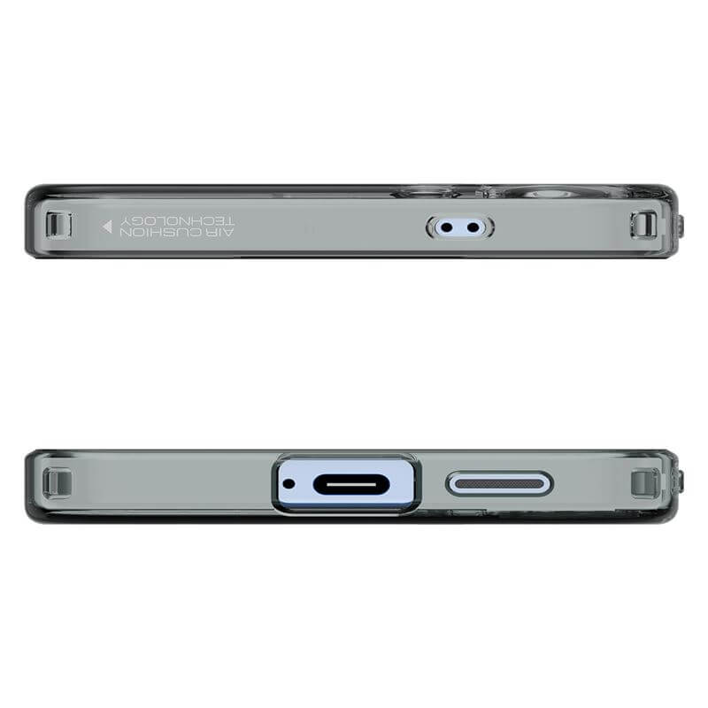 Силиконов Калъф за Samsung S25, Spigen Liquid Space Crystal Case, Черен (4)