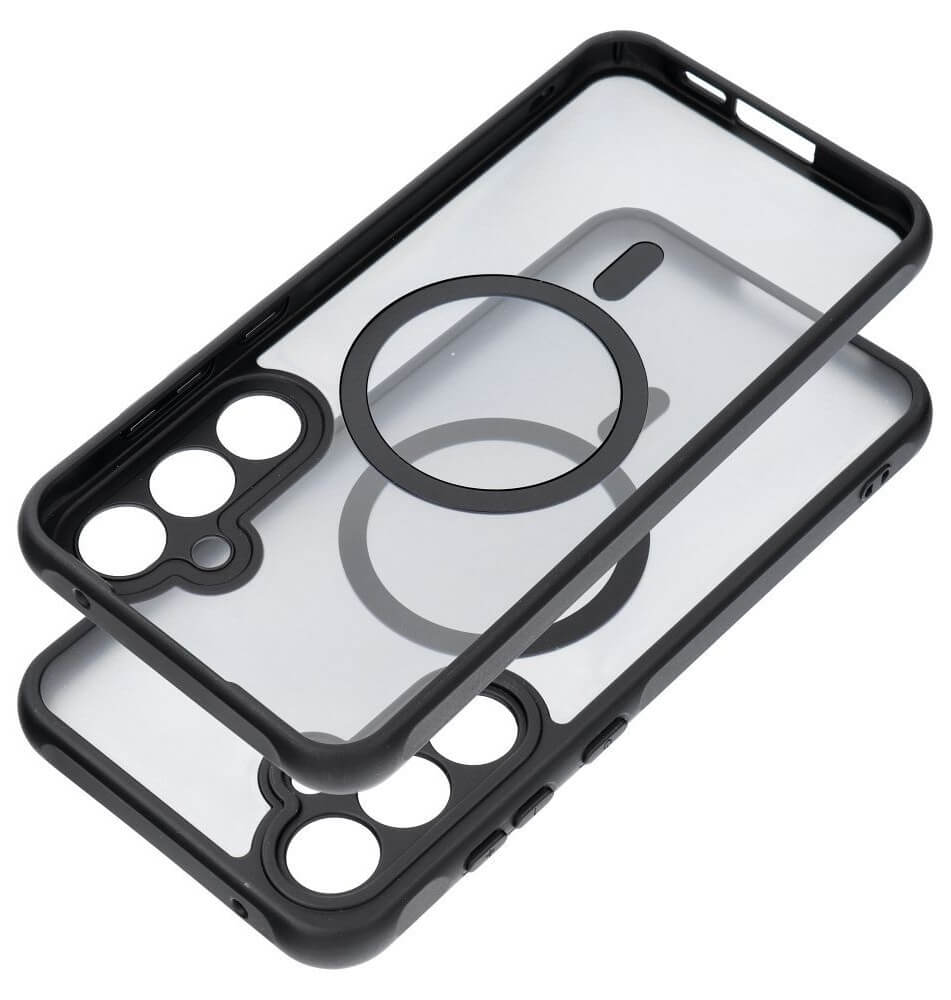 Magsafe Калъф за Samsung A56, Tech-Protect MagMat Case, Черен (2)