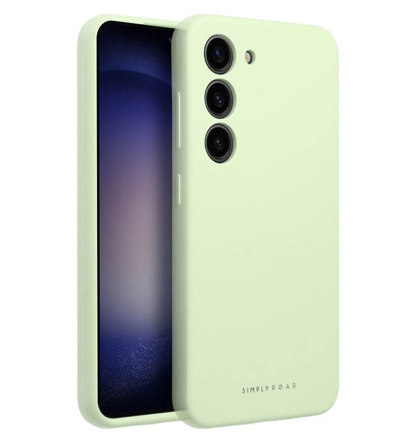Силиконов Калъф за Samsung A56, Roar Cloud-Skin Case, Зелен