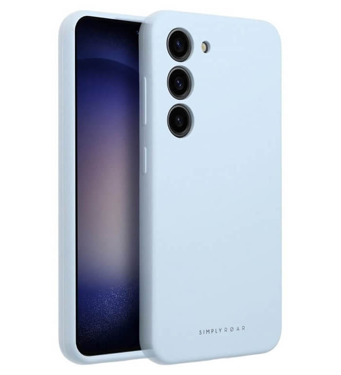 Силиконов Калъф за Samsung A56, Roar Cloud-Skin Case, Син