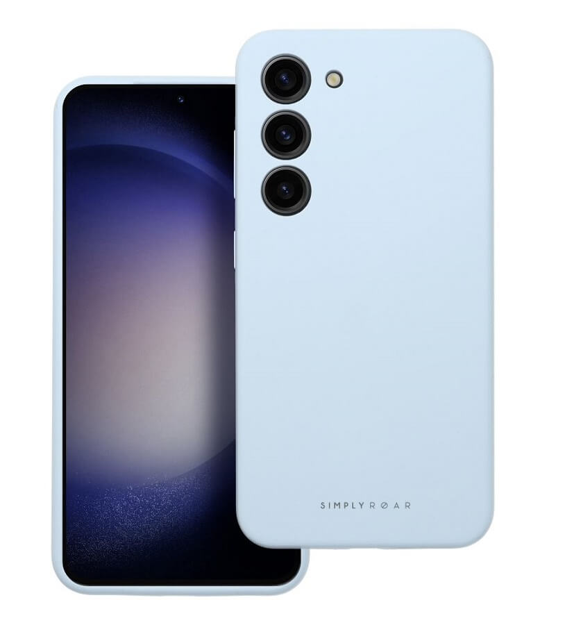 Силиконов Калъф за Samsung A56, Roar Cloud-Skin Case, Син (2)