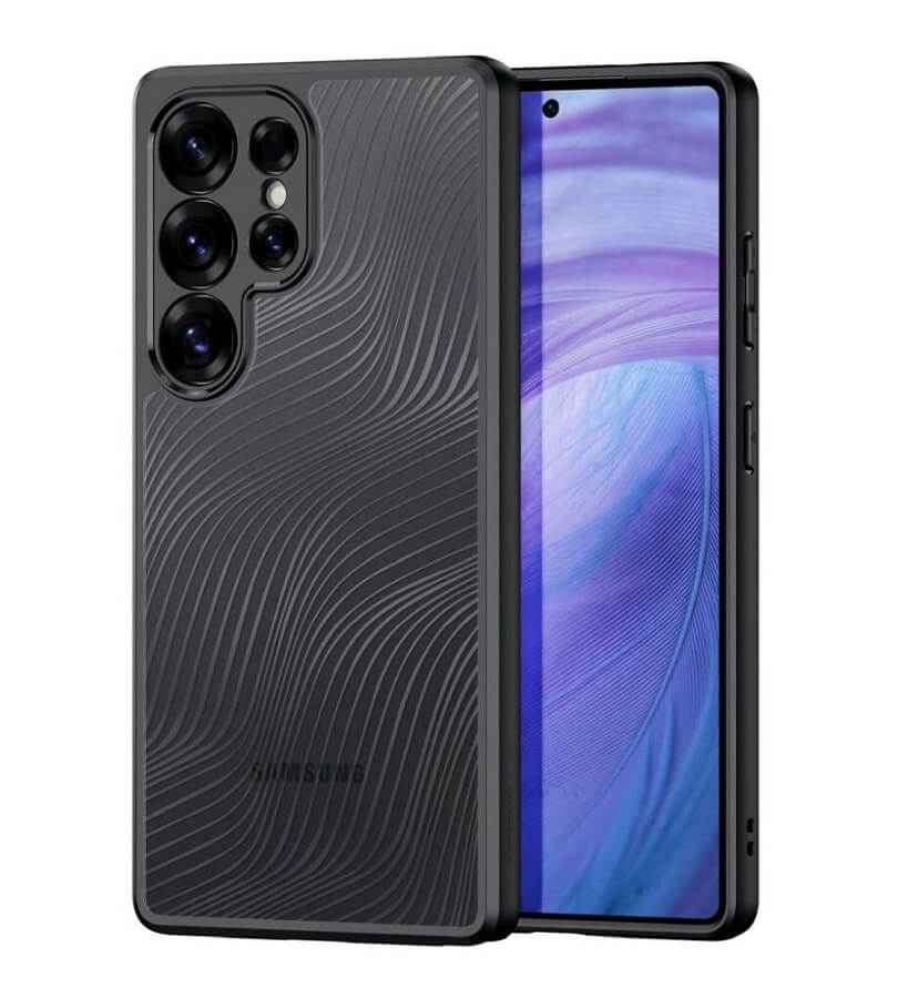 Елегантен Калъф за Samsung S25 Ultra, Dux Ducis Aimo Case, Черен
