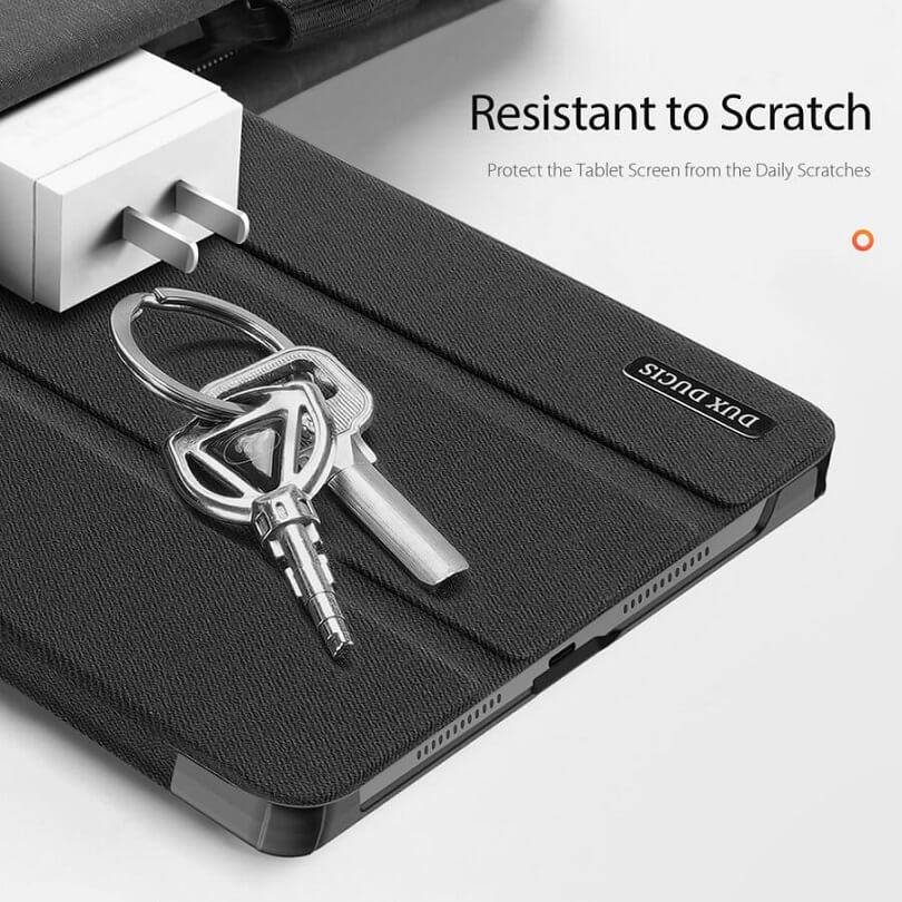 Калъф с Pen Поставка за Lenovo Tab K11 Plus 11.5", Dux Ducis Domo Case, Черен (3)