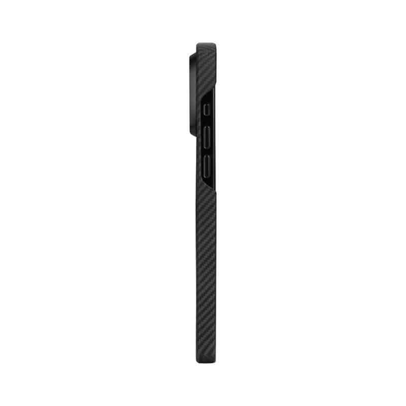 Magsafe Калъф за iPhone 15 Pro, Pitaka MagEZ 4 Overture Case, Черен (6)