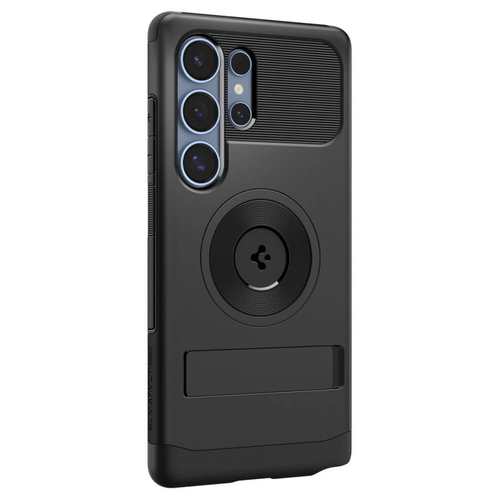 Magsafe Калъф за Samsung S25 Ultra, Spigen Slim Armor Mag Case, Черен (6)