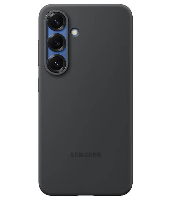 Оригинален Силиконов Калъф за Samsung S25 Plus, Silicone Case EF-PS936CBEGWW, Черен