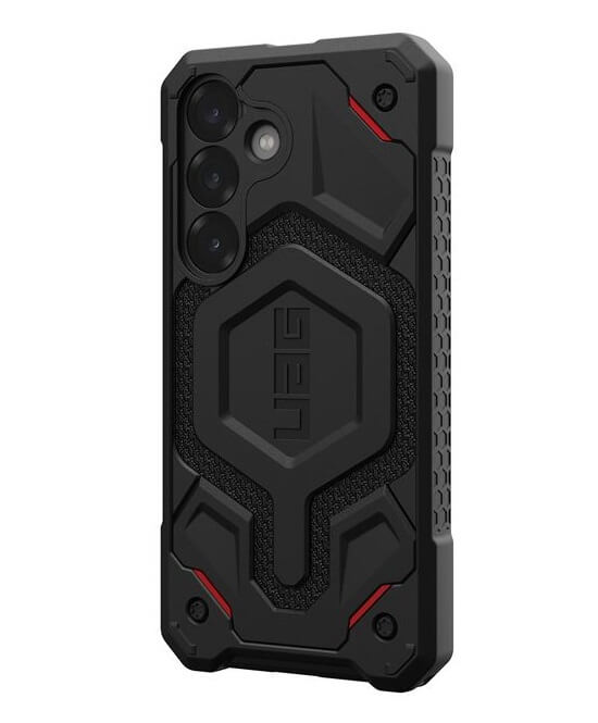Magsafe Противоударен Калъф за Samsung S25 Plus, UAG Monarch Pro Kevlar Case, Черен (2)