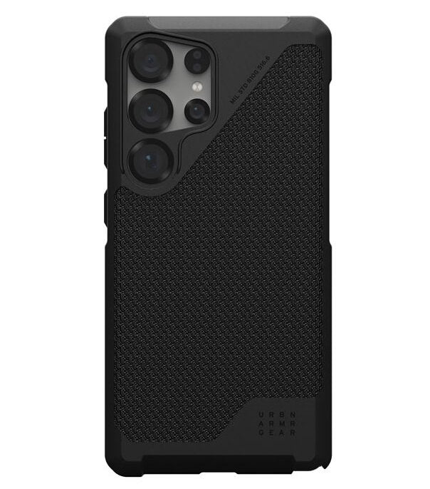 Magsafe Кевларен Калъф за Samsung S25 Ultra, UAG Metropolis LT Case, Черен