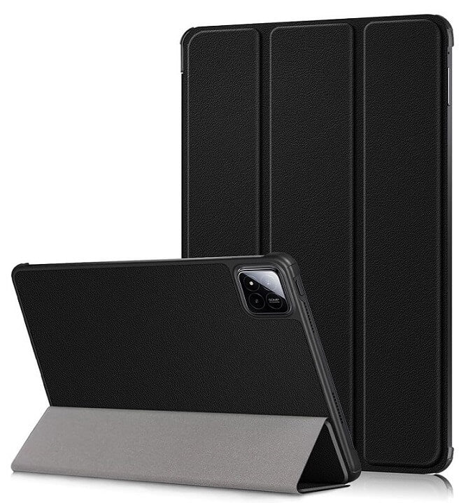 Защитен Калъф за Xiaomi Pad 8 Pro/ 8/ 7 Pro/ 7 11.2", Trifold Slim Case, Черен
