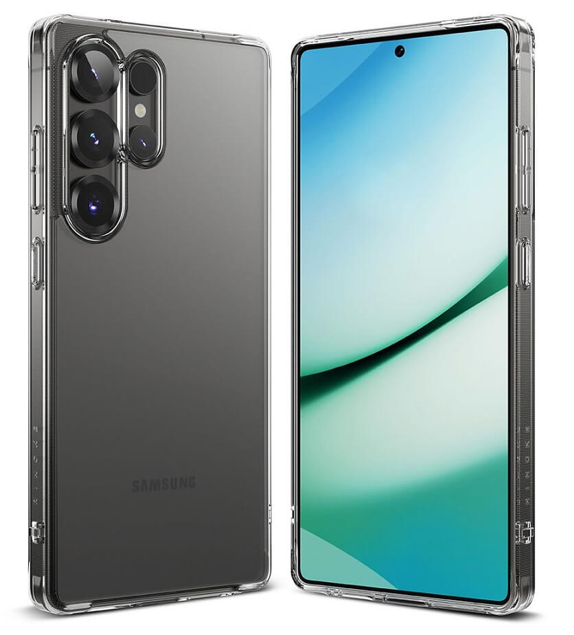 Матов Калъф за Samsung S25 Ultra, Ringke Fusion Matte Case, Прозрачен (2)