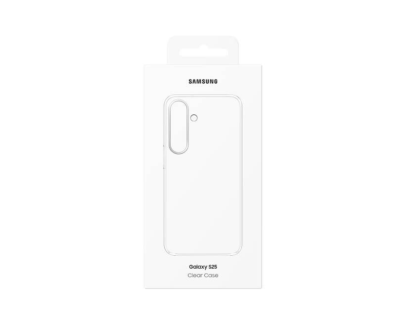 Оригинален Твърд Калъф за Samsung S25 Plus Clear Case EF-QS936CTEGWW, Прозрачен (7)