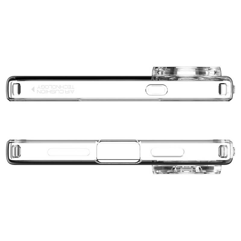 Силиконов Калъф за Samsung S25 Edge, Spigen Liquid Crystal Case, Прозрачен (6)