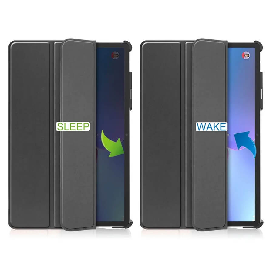 Защитен Калъф за Калъф за Lenovo Tab P11 Pro Gen 2 11.2", Trifold Slim Pen Case, Син (2)