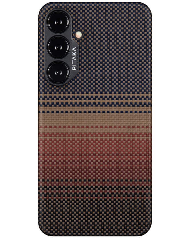 Magsafe Калъф за Samsung S24, Pitaka MagEZ 4 Case, Кафяв