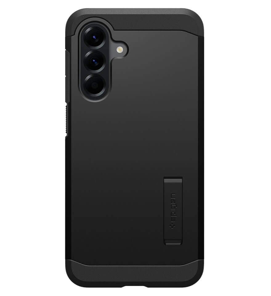 Калъф с Поставка за Samsung A56 5G, Spigen Tough Armor Case, Черен (2)