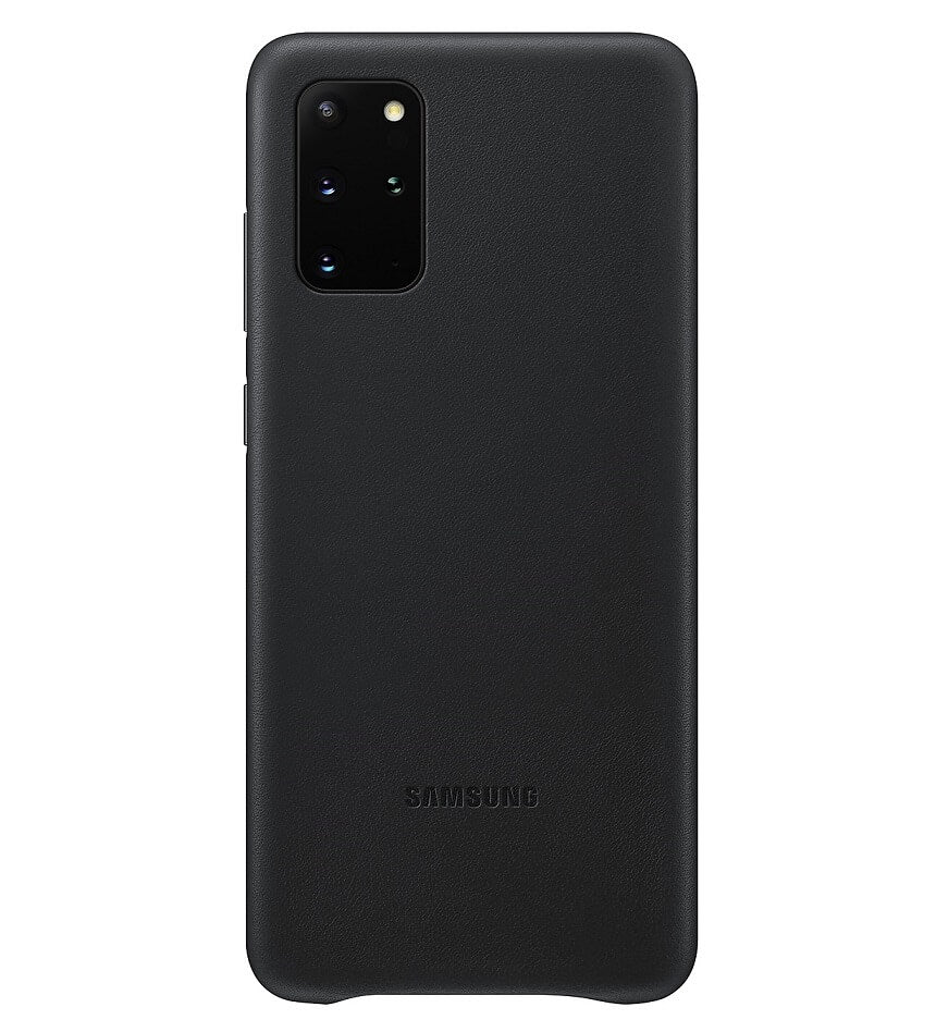 Оригинален Кожен Калъф за Samsung S20 Plus, Leather Cover Case EF-VG985LBEGEU, Черен