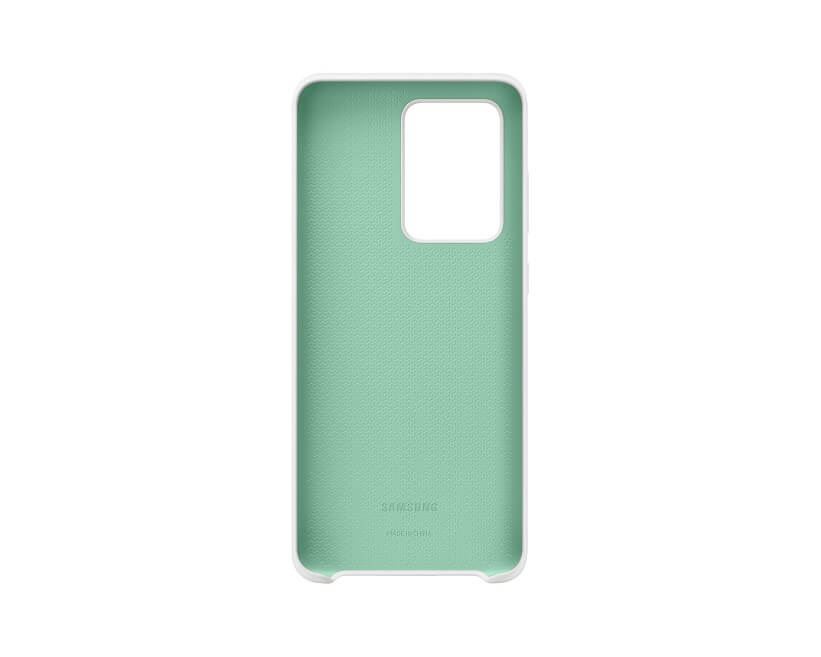 Оригинален Силиконов Калъф за Samsung S20 Ultra Silicone Cover Case EF-PG988TWEGEU, Бял (4)