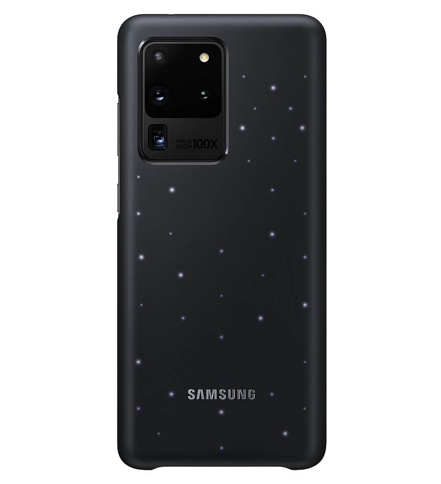Оригинален Калъф за Samsung S20 Ultra Led Cover Case EF-KG988CBEGWW, Черен