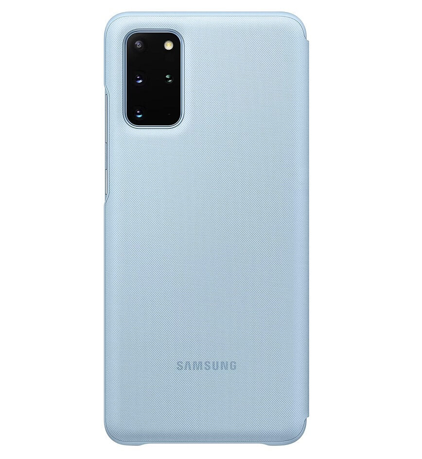 Оригинален Активен Калъф за Samsung S20 Plus Led View Cover Book Case EF-NG985PLEGWW, Син (2)