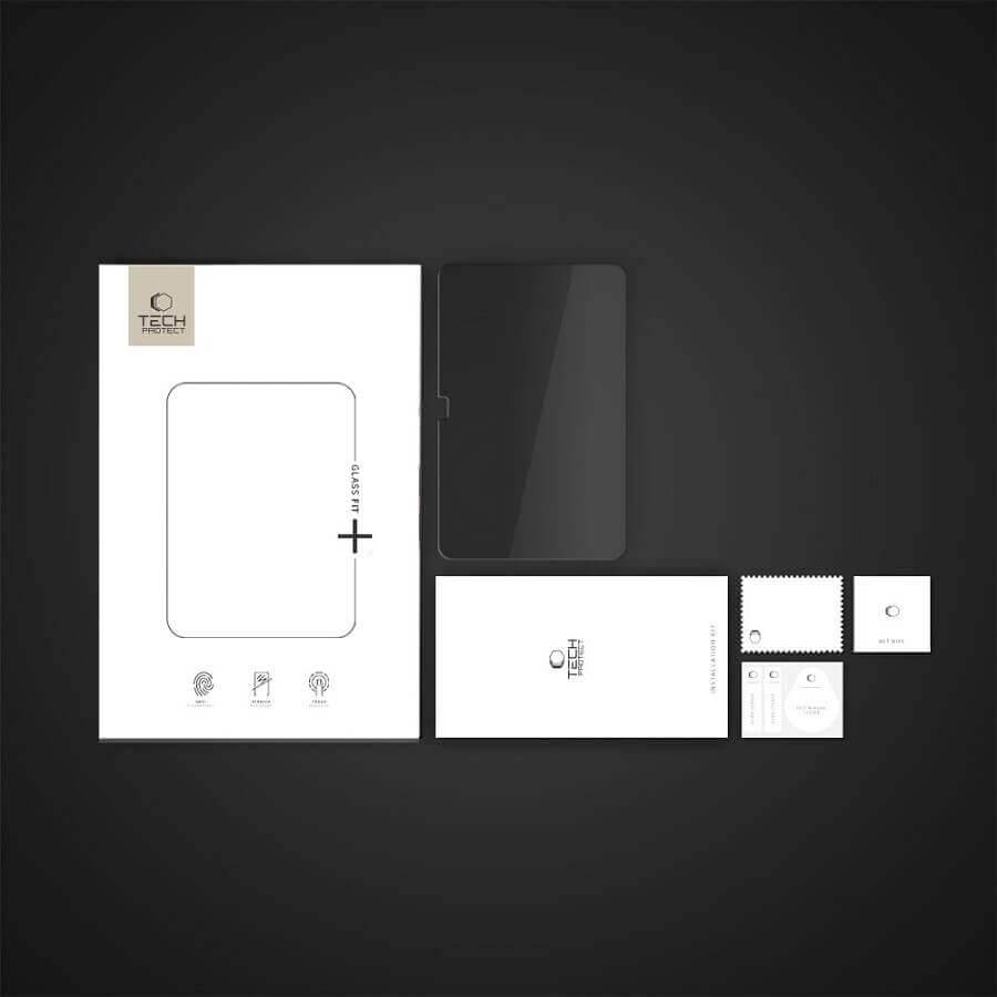 Затъмняващ Стъклен Протектор за iPad 11th 2025 A16/ 10th 2022, Tech-Protect Privacy Spy Plus Glass, Черен (6)