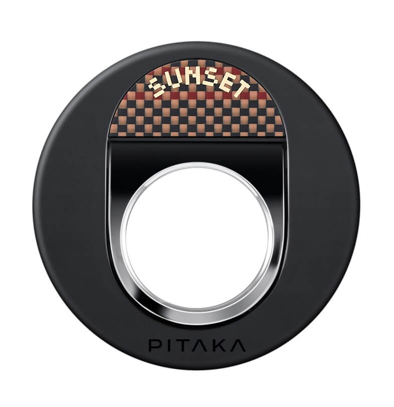 Magsafe Поставка-Пръстен, Pitaka MagEZ Ring Grip 3 Sunset, Кафяв (3)