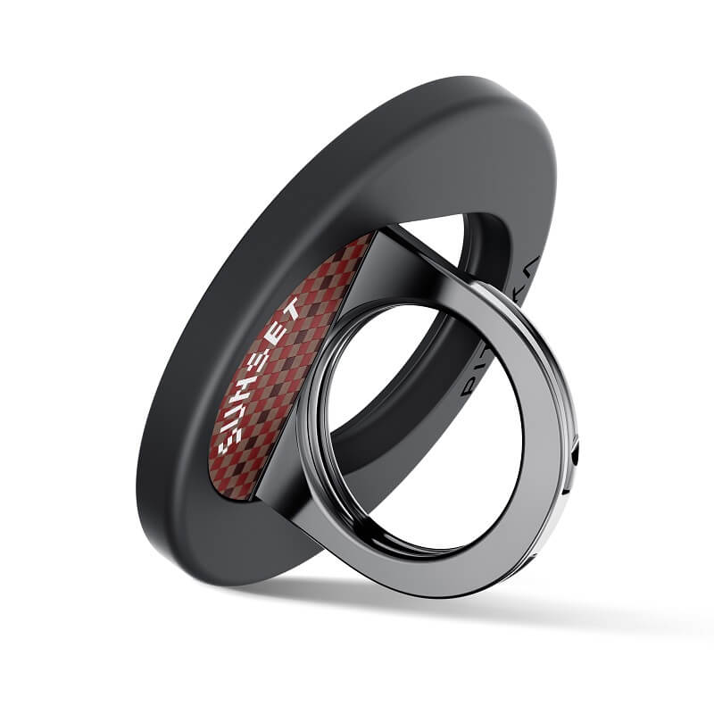 Magsafe Поставка-Пръстен, Pitaka MagEZ Ring Grip 3 Sunset, Кафяв (6)