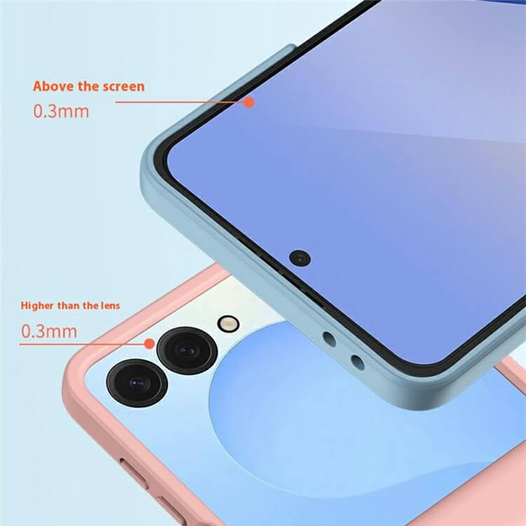 Калъф с Предпазител за Samsung Galaxy Z Flip 7, Skin-Touch Hinge Case, Лилав (3)