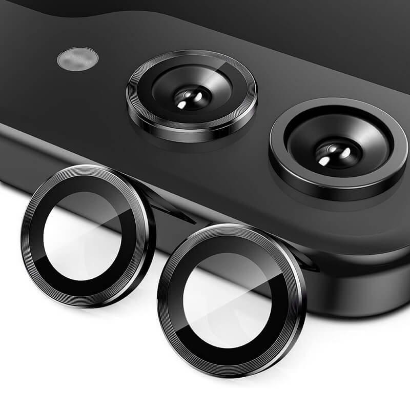 Протектор за Камерата на Samsung Z Flip 7, Cam Lens Glass, Черен